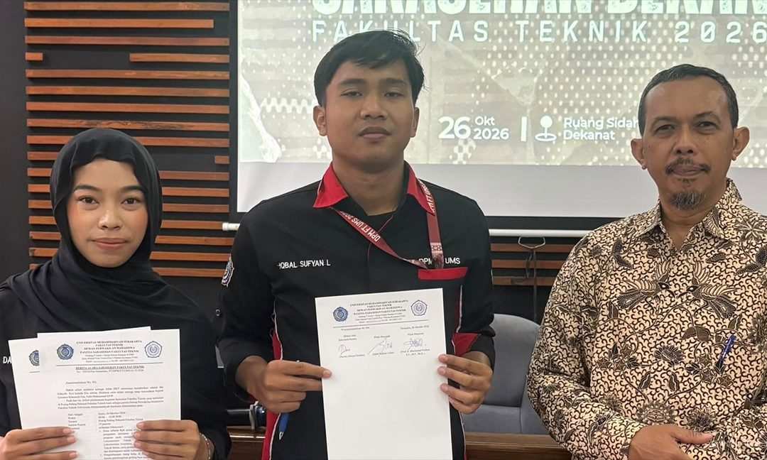Perkuat Sinergi Kampus, Fakultas Teknik UMS Serap Aspirasi Mahasiswa Lewat Sarasehan