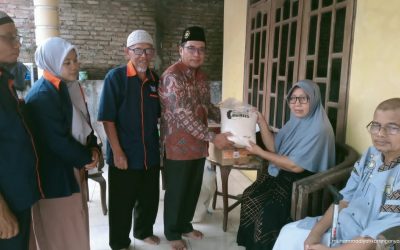 Gerak Cepat, Lazismu PCM Kebakkramat Salurkan Bantuan Darurat Korban Kebakaran di Waru