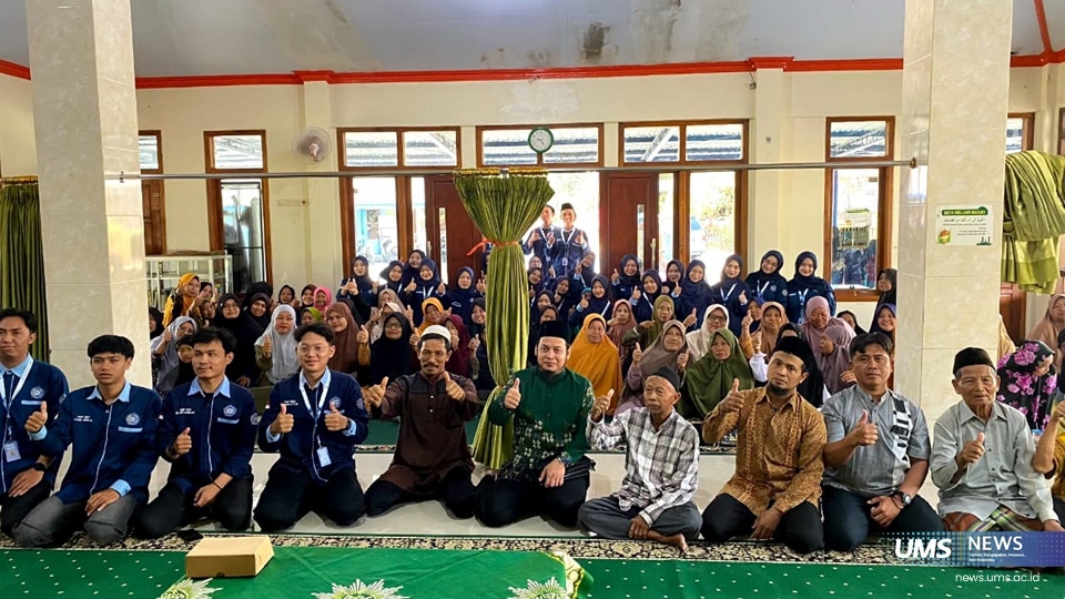 HMP HES UMS Gandeng LazisMu dan RS PKU,Optimalisasi Fungsi Masjid untuk Penguatan Peran Sosial