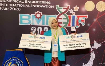 Ciptakan Inovasi Deteksi Stunting GROWELL, Mahasiswa FK UMS Sabet Dua Penghargaan Internasional