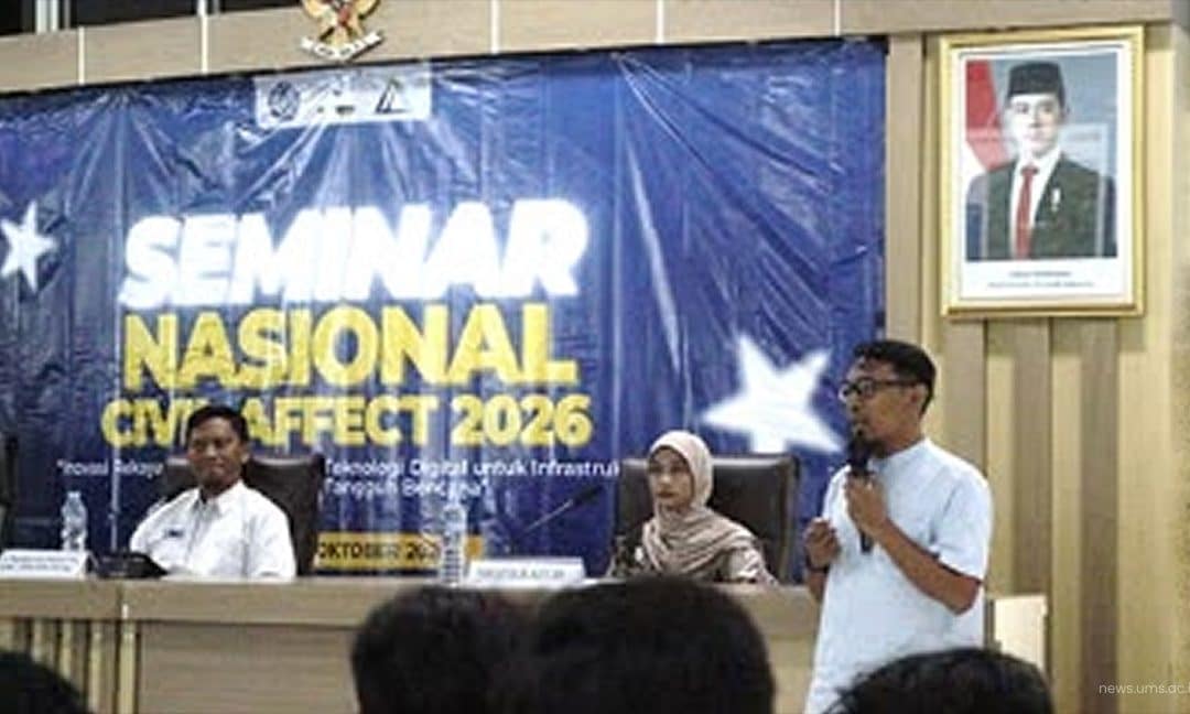 Teknik Sipil UMS Dorong Penguasaan Teknologi Digital untuk Infrastruktur Tangguh Bencana