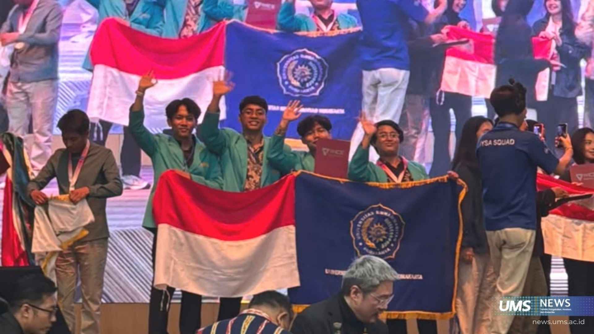 Mahasiswa UMS Raih Silver Medal WICE 2026 Lewat Inovasi Green Accounting Berbasis IoT dan Blockchain