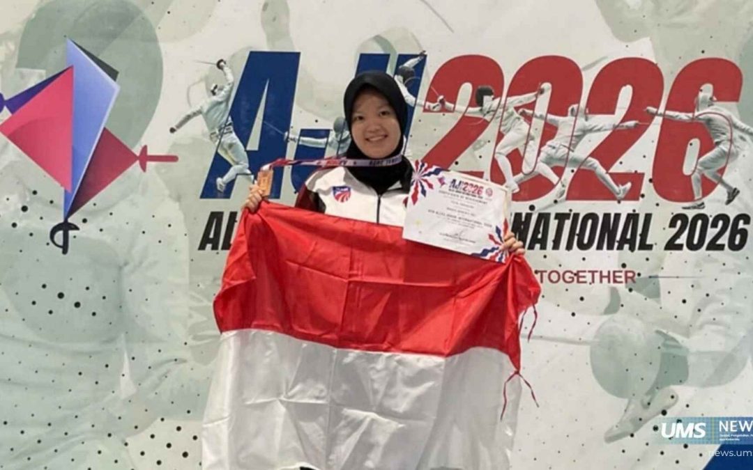 Mahasiswi PTI UMS Raih Medali Perunggu di Ajang Anggar Internasional AJI 2026 Malaysia