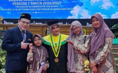Inspirasi Wisudawan FKG UMS: Sabet Medali di Korea Selatan hingga Aktif IMM