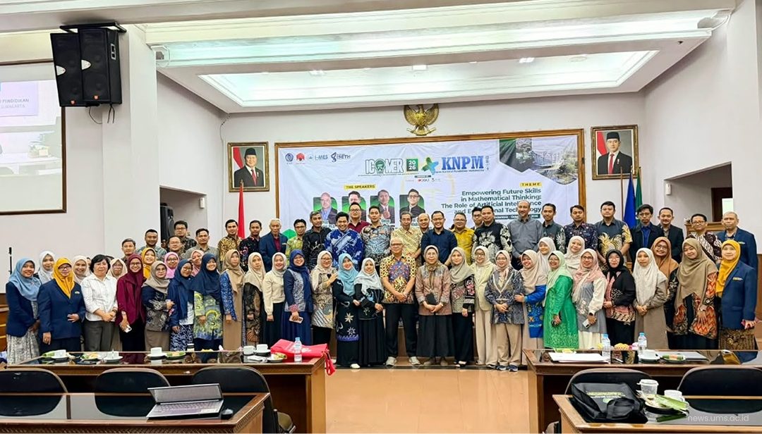 UMS Sukses Gelar Kongres I-MES 2026, Dorong Penguatan Kolaborasi dan Kompetensi Pendidik Matematika