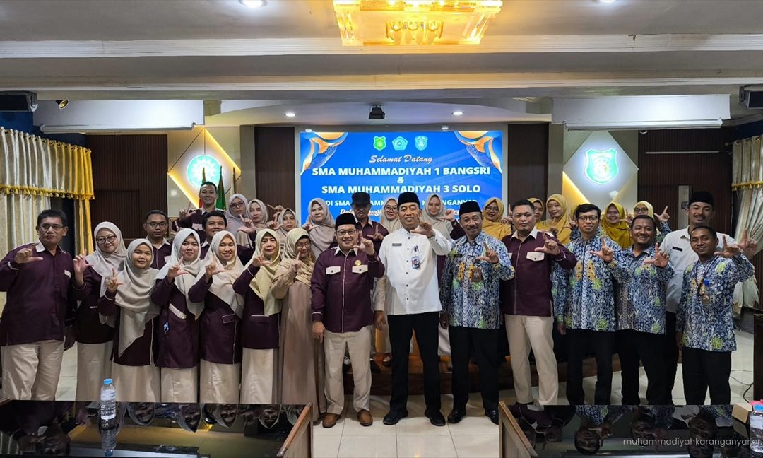 SMA Muhi Karanganyar Terima Studi Tiru Sekolah Muhammadiyah dari Jepara dan Surakarta