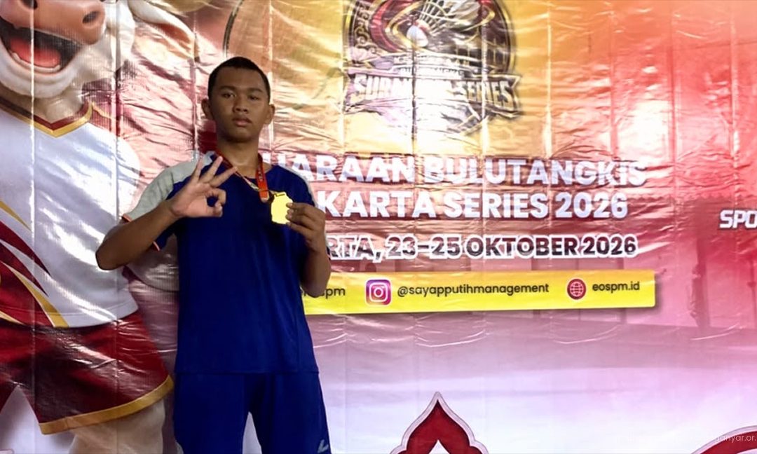 Perjuangan Fakhri Pratama, Atlet Muda SMP Muhi 7 Colomadu Sabet Perak di Lomba Sayap Putih