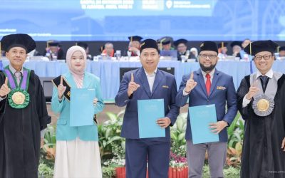 Peringati Harijadi ke-68, UMS Beri Penghargaan Guru Besar Hingga Finalis Pilmapres