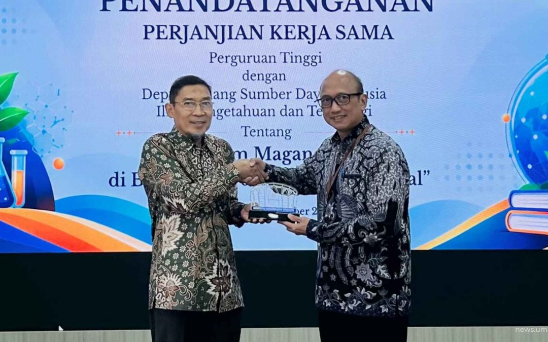 Dorong Pencetakan Saintis Muda, UMS Jalin Kerja Sama Strategis Magang Riset Bersama BRIN