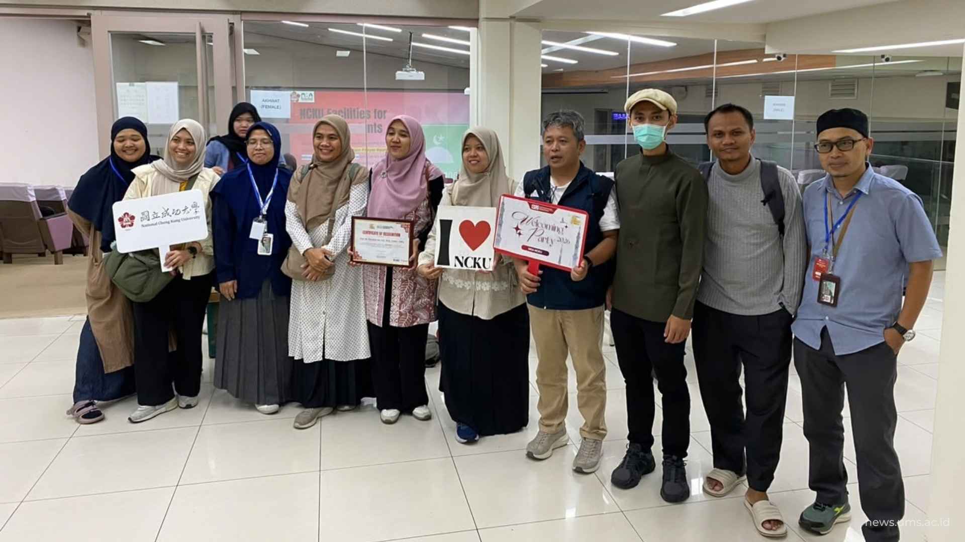 UMS Perkuat Ketahanan Ekonomi dan Kesehatan Mahasiswa Muslim di Taiwan melalui Pengabdian Internasional