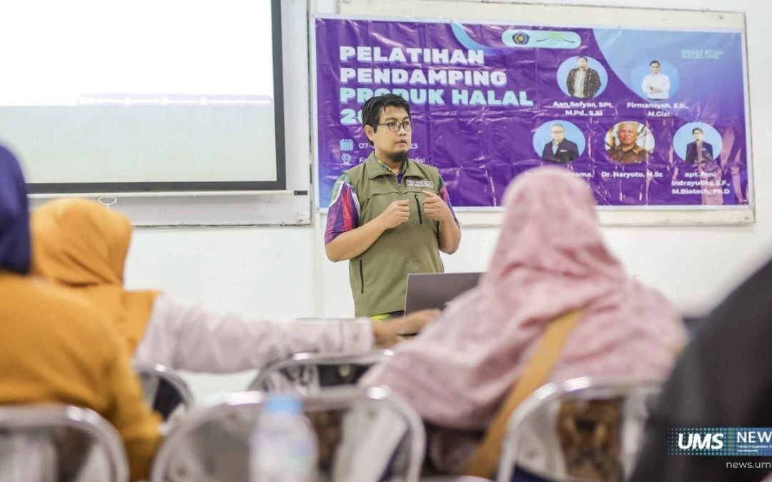 Aturan Wajib Halal Berlaku 18 Oktober 2026, Pusat Studi Halal UMS Soroti Kesiapan UMKM