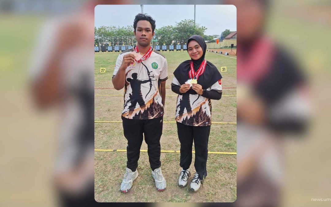 Wakili Jateng, Dua Mahasiswa UMS Borong Medali di Kejurnas Panahan Senior 2026