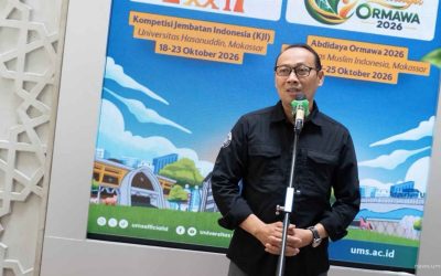 UMS Lepas Delegasi Mahasiswa ke Kompetisi Jembatan Indonesia dan Abdidaya Ormawa 2026